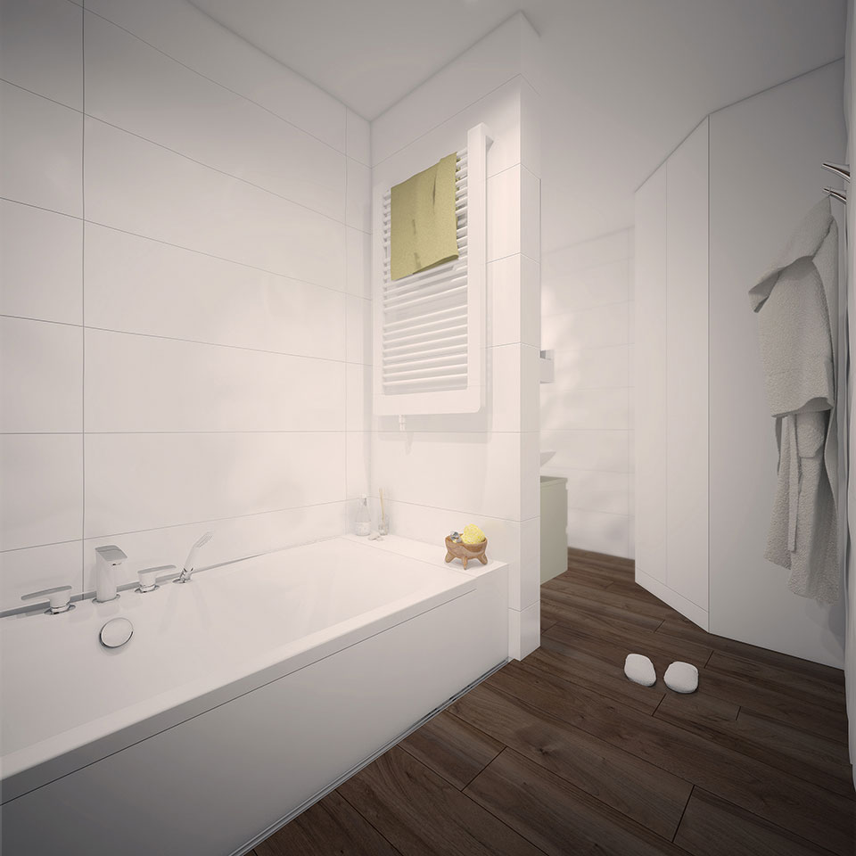 дизайн квартири київ - інтер'єр ванної