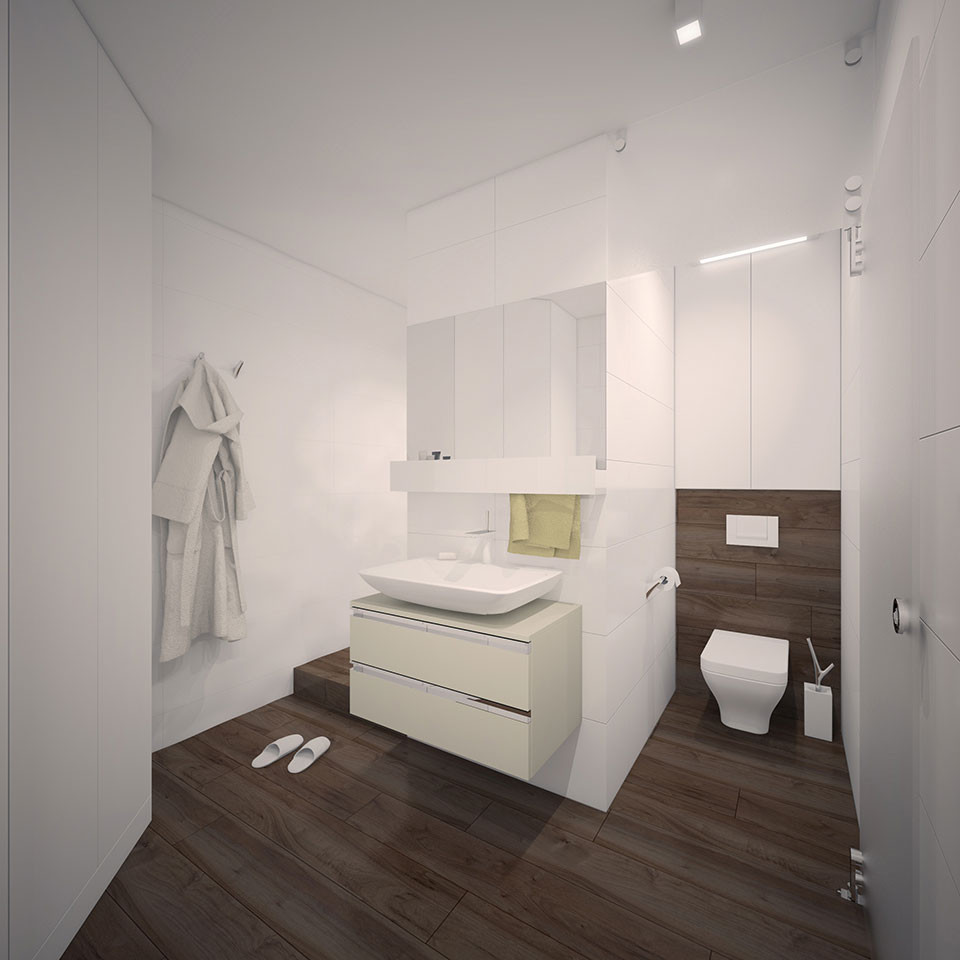 дизайн ванної кімнати - квартира київ